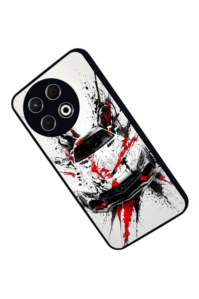 Tecno Spark 30 Pro Uyumlu Mercedes Tasarımlı Glossy Premium Kılıf