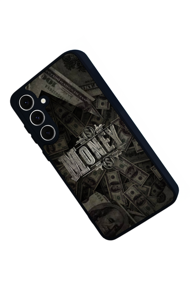 Samsung Galaxy S24 FE Uyumlu Money Para Tasarımlı Glossy Premium Kılıf