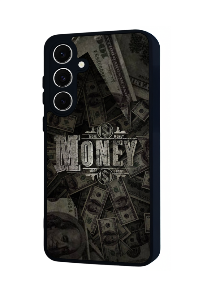 Samsung Galaxy S24 FE Uyumlu Money Para Tasarımlı Glossy Premium Kılıf