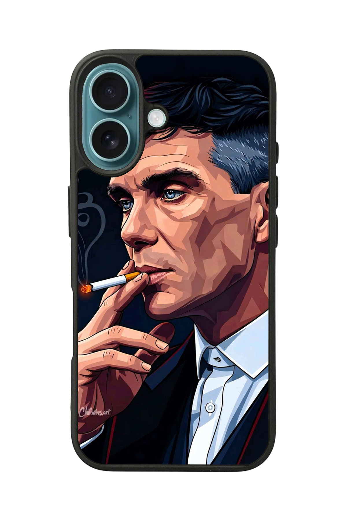 iPhone 16 Plus Uyumlu Peaky Blinders Tasarımlı Glossy Premium Kılıf