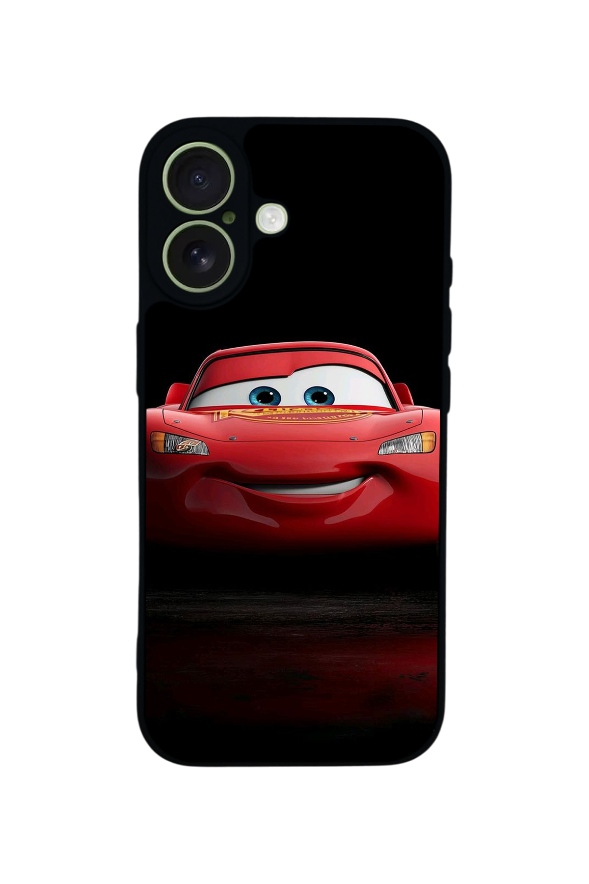 iPhone 17 Uyumlu Şimsek McQueen Tasarımlı Glossy Premium Kılıf