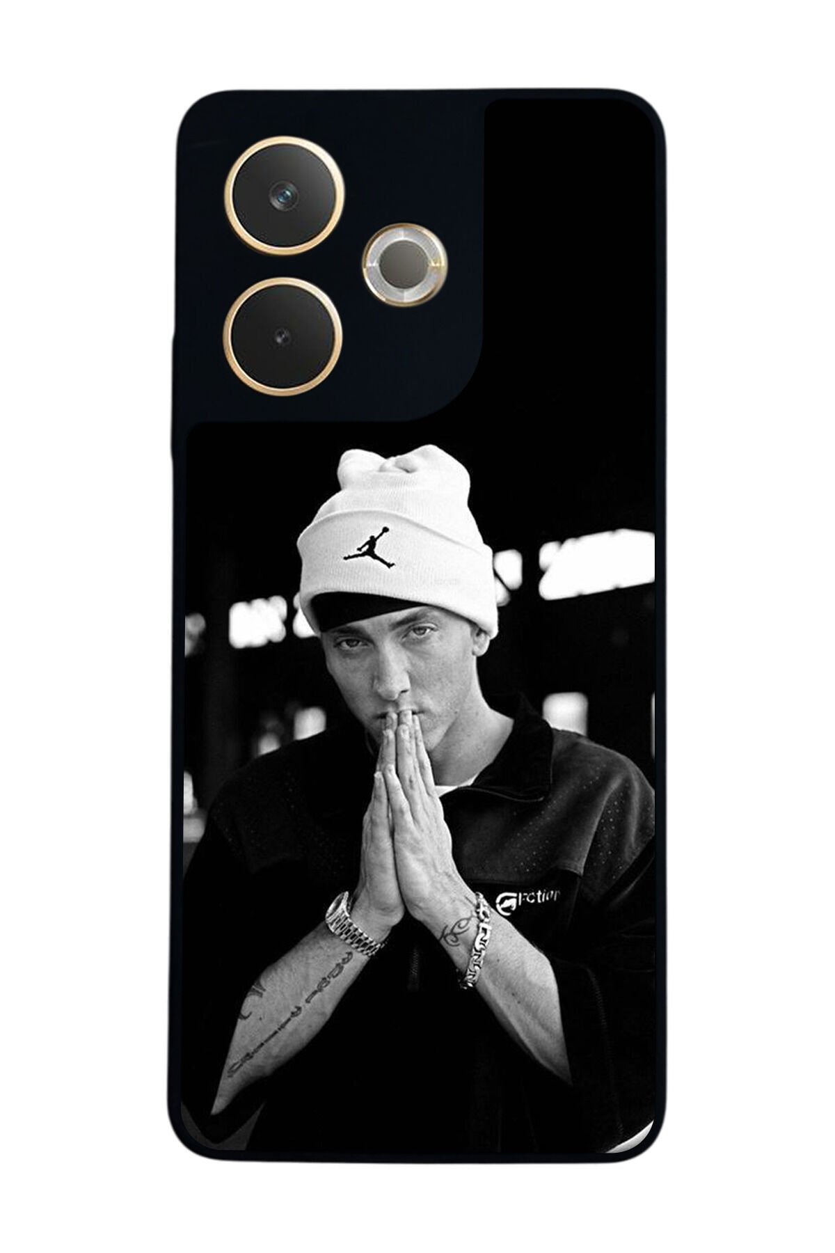 Oppo A5 Pro Uyumlu Eminem Tasarımlı Glossy Premium Kılıf
