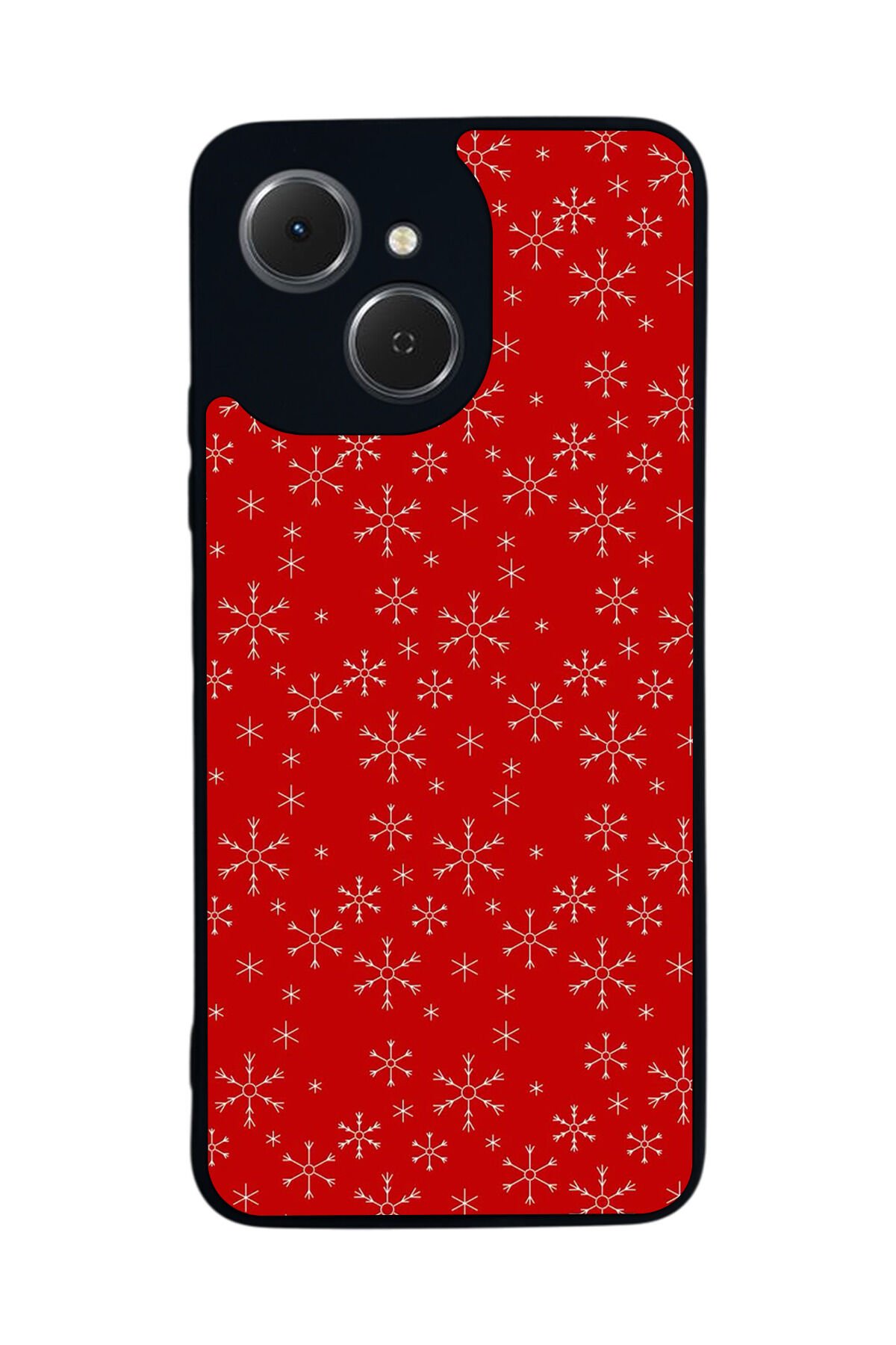 Tecno Spark 40C Uyumlu Yilbasi Christmas Tasarımlı Glossy Premium Kılıf