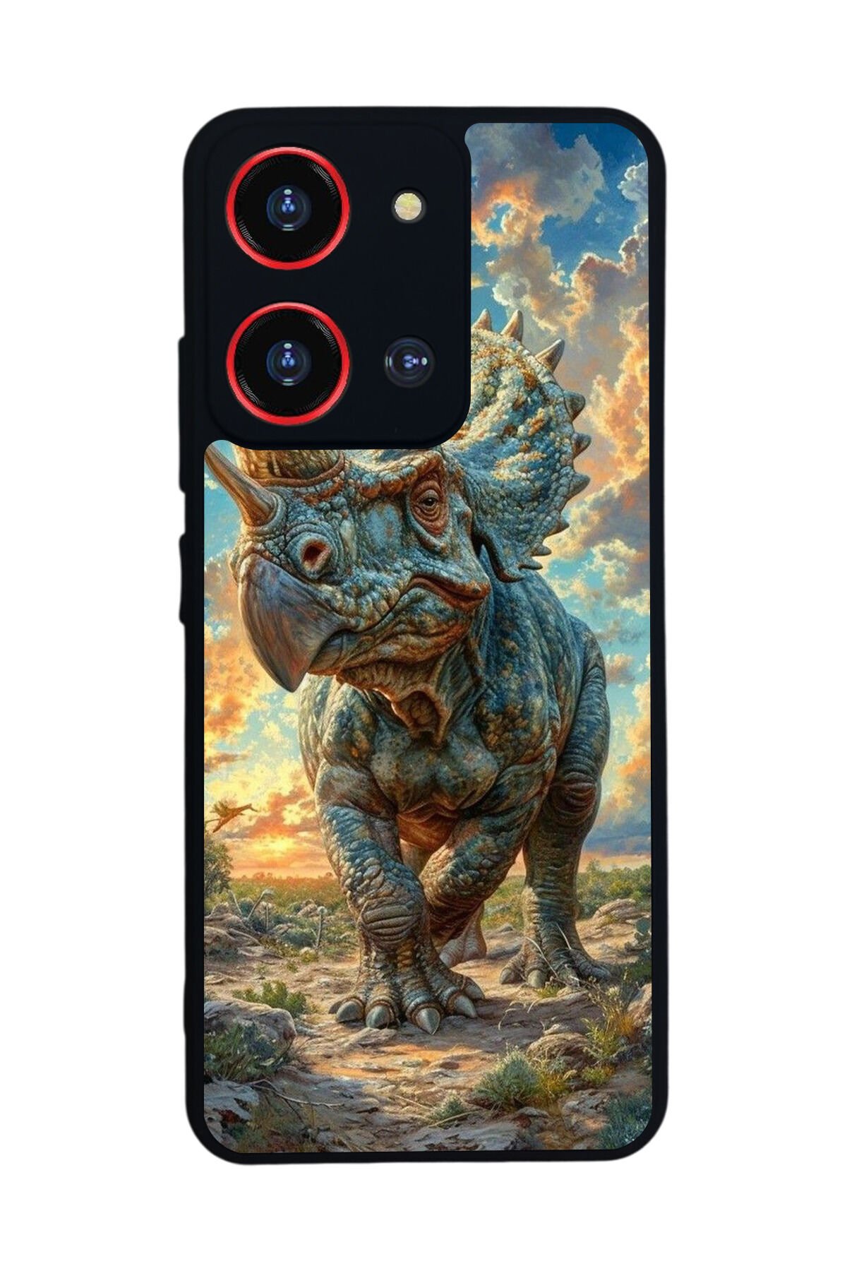 Reeder S19 Max Pro S ZOOM Uyumlu Dinazor Tasarımlı Glossy Premium Kılıf