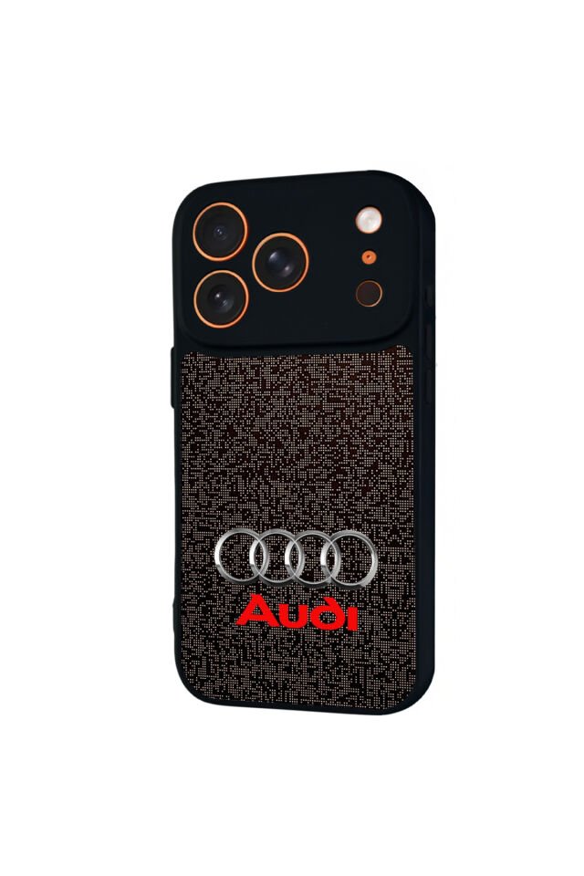 iPhone 17 Pro Max Uyumlu Audi Tasarımlı Glossy Premium Kılıf