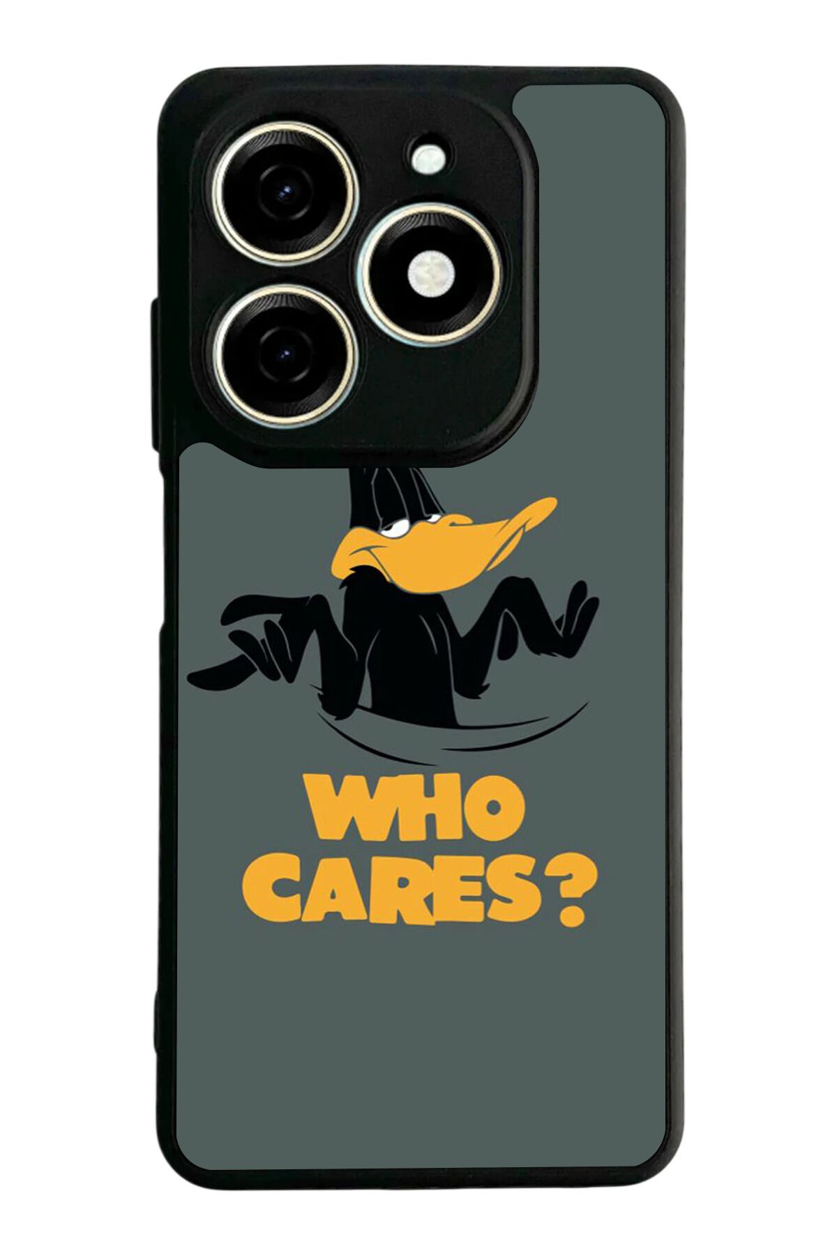 Infınıx Smart 8 Pro Uyumlu Daffy duck Tasarımlı Glossy Premium Kılıf