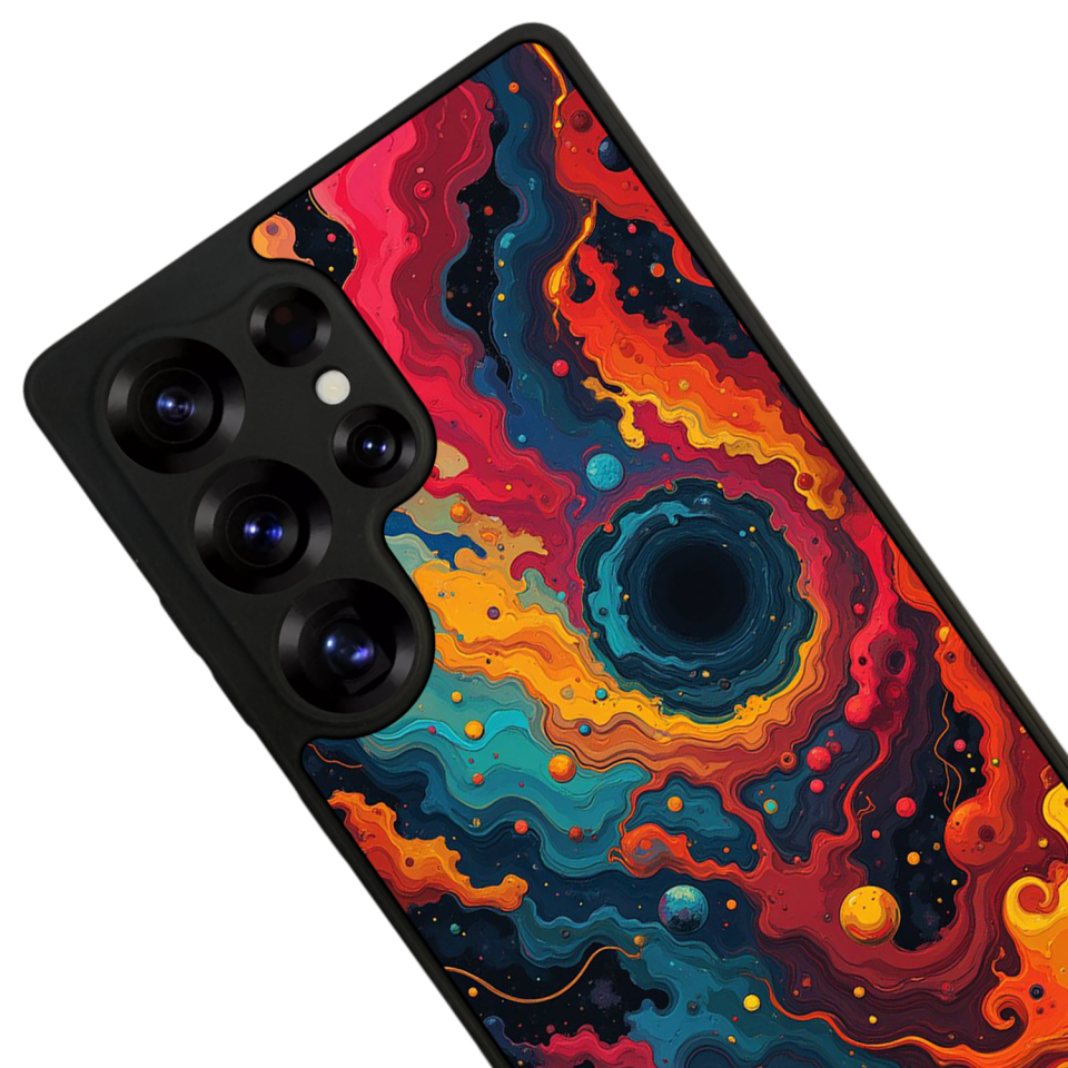 Samsung Galaxy S25 Ultra Uyumlu Abstract Tasarımlı Glossy Premium Kılıf