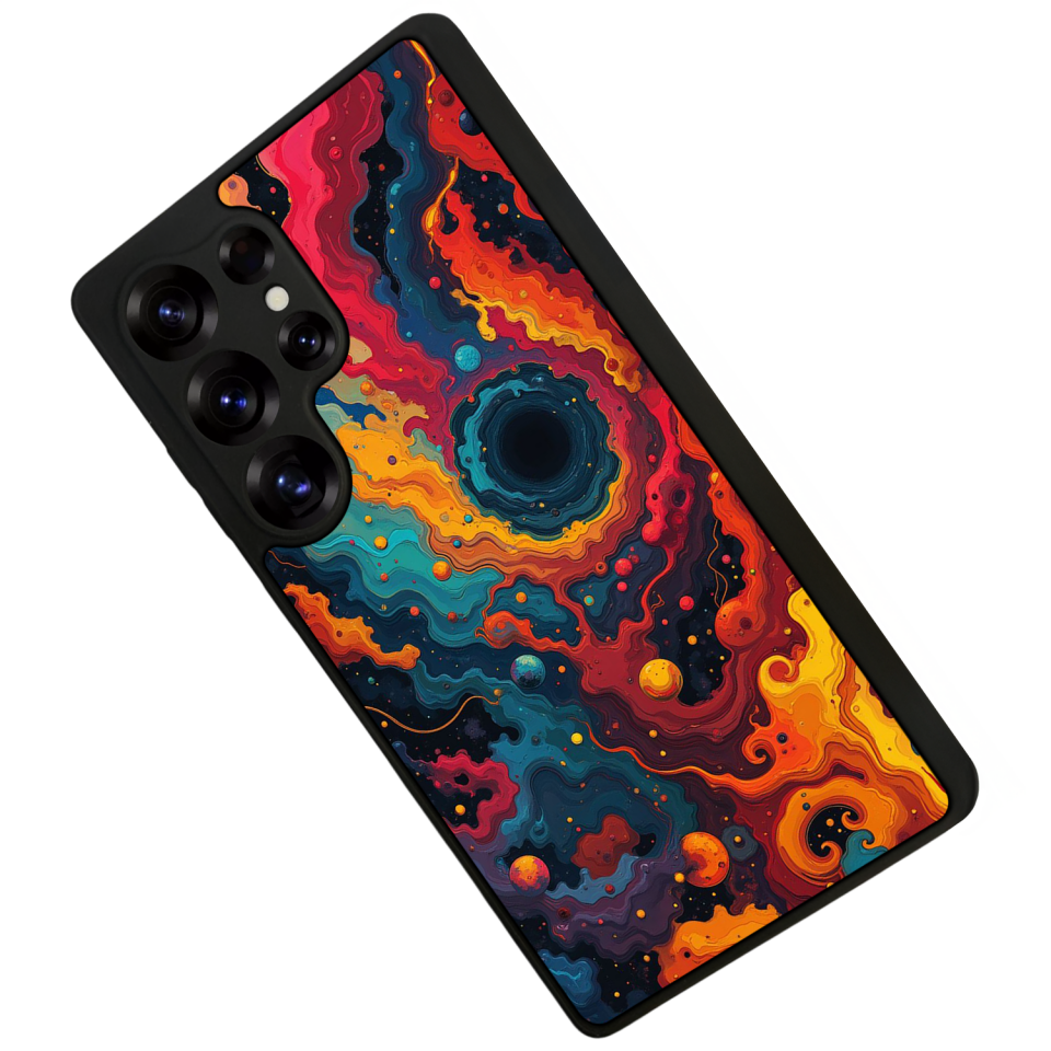 Samsung Galaxy S25 Ultra Uyumlu Abstract Tasarımlı Glossy Premium Kılıf
