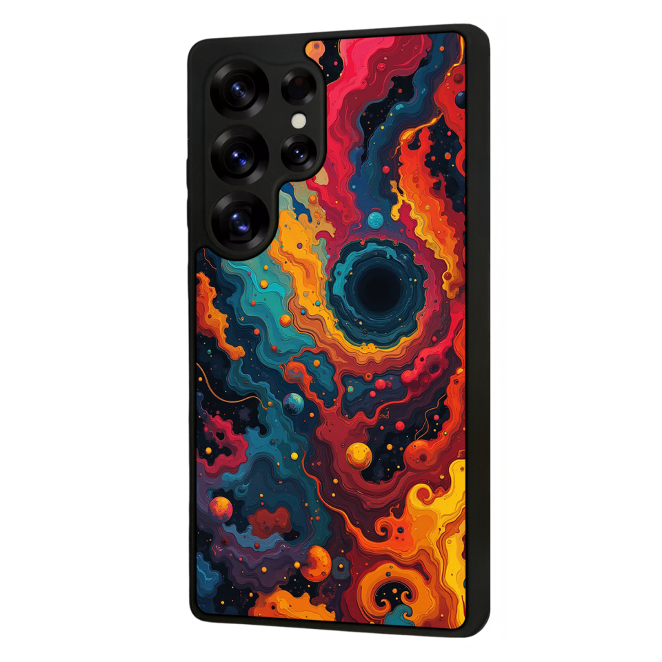 Samsung Galaxy S25 Ultra Uyumlu Abstract Tasarımlı Glossy Premium Kılıf