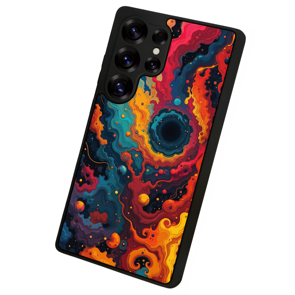 Samsung Galaxy S25 Ultra Uyumlu Abstract Tasarımlı Glossy Premium Kılıf