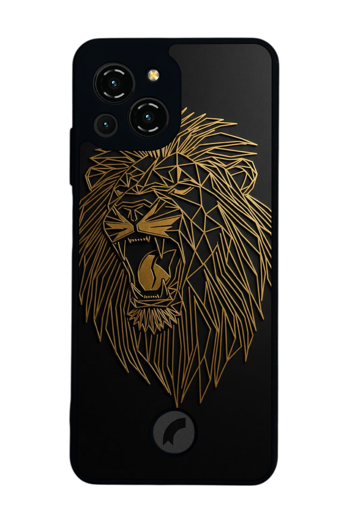 Reeder S23 Pro Max Uyumlu Aslan Tasarımlı Glossy Premium Kılıf