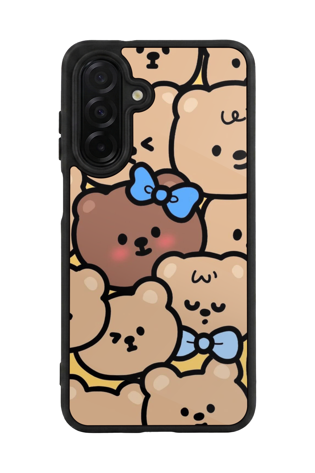 Samsung Galaxy A56 Uyumlu Ayı Tasarımlı Glossy Premium Kılıf