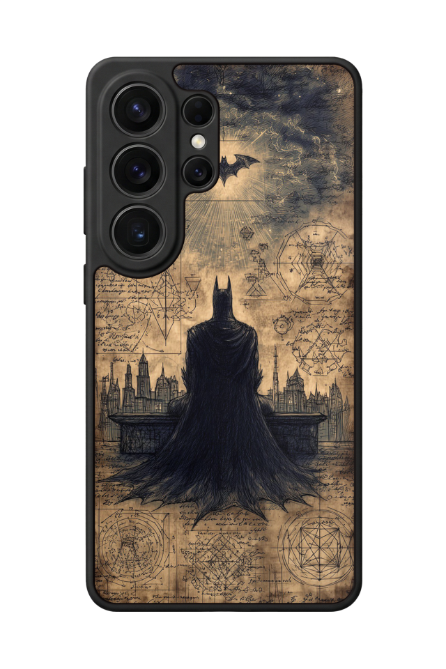 Samsung Galaxy S26 Ultra Uyumlu Batman Tasarımlı Glossy Premium Kılıf