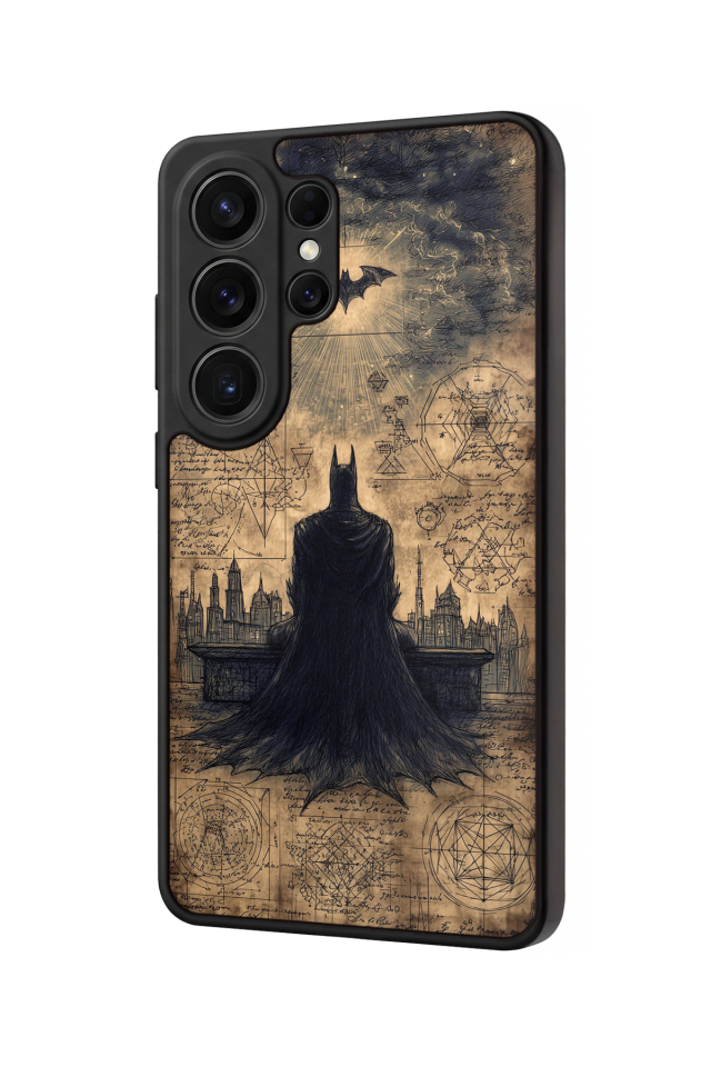 Samsung Galaxy S26 Ultra Uyumlu Batman Tasarımlı Glossy Premium Kılıf