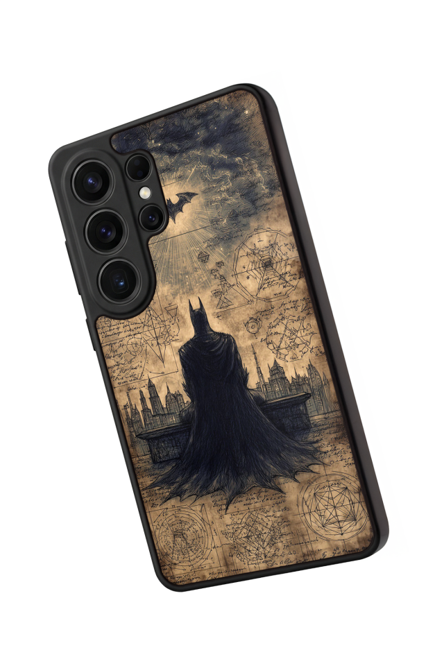 Samsung Galaxy S26 Ultra Uyumlu Batman Tasarımlı Glossy Premium Kılıf