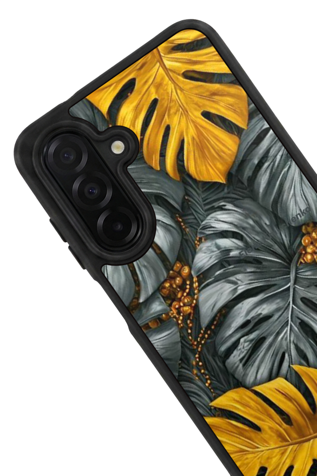 Samsung Galaxy A36 Uyumlu Botanik Tasarımlı Glossy Premium Kılıf