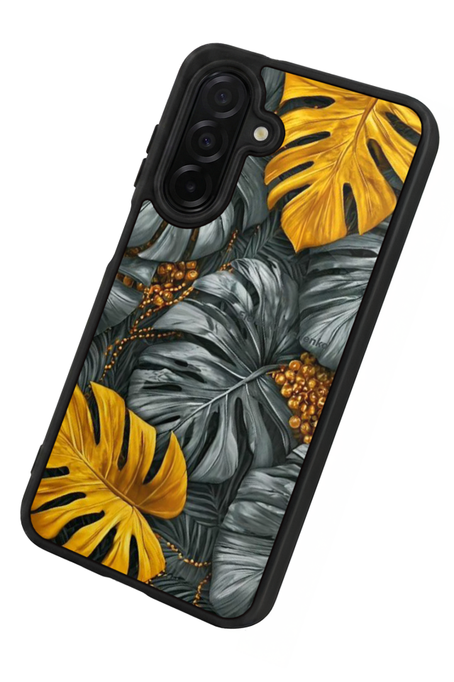 Samsung Galaxy A36 Uyumlu Botanik Tasarımlı Glossy Premium Kılıf