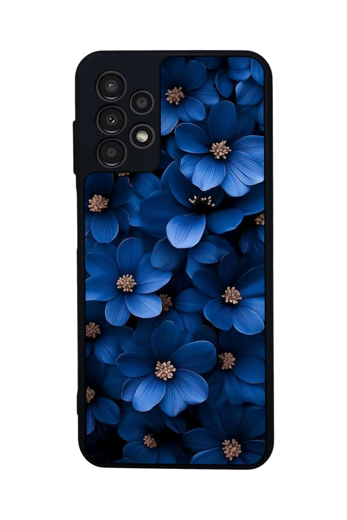 Samsung Galaxy A13 Uyumlu Cicek Tasarımlı Glossy Premium Kılıf