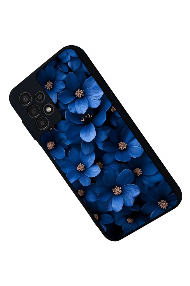 Samsung Galaxy A13 Uyumlu Cicek Tasarımlı Glossy Premium Kılıf