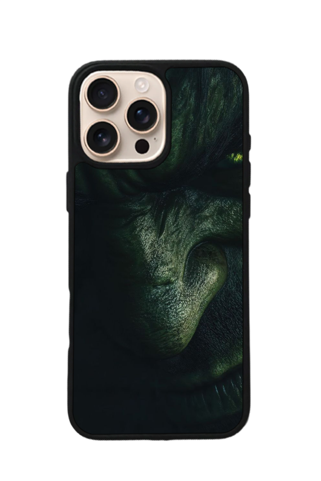 iPhone 16 Pro Max Uyumlu Hulk Tasarımlı Glossy Premium Kılıf