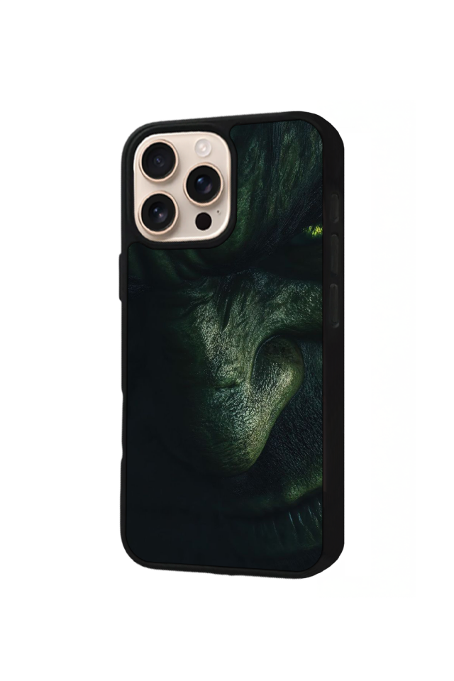 iPhone 16 Pro Max Uyumlu Hulk Tasarımlı Glossy Premium Kılıf