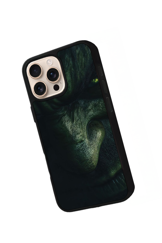 iPhone 16 Pro Max Uyumlu Hulk Tasarımlı Glossy Premium Kılıf