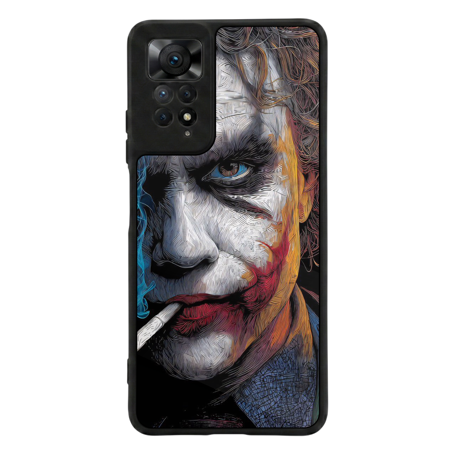 Xiaomi Redmi Note 12 Pro Uyumlu Joker Tasarımlı Glossy Premium Kılıf