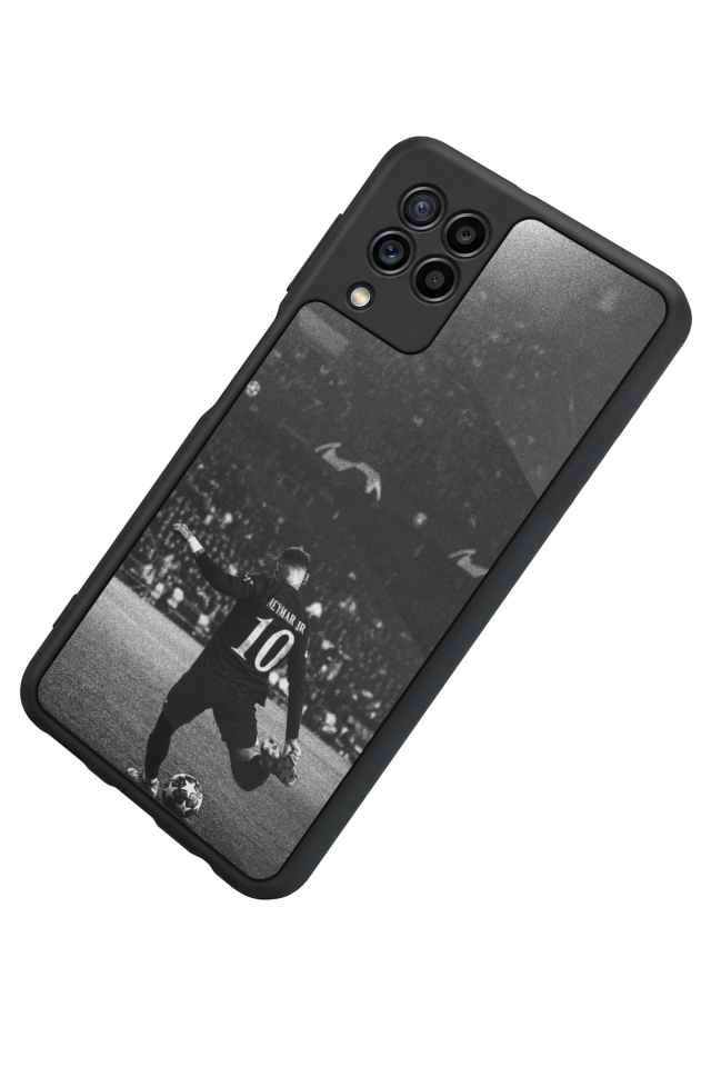 Samsung Galaxy M32 Uyumlu Neymar Tasarımlı Glossy Premium Kılıf
