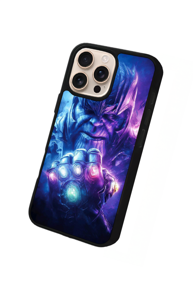 iPhone 15 Pro Uyumlu Thanos Tasarımlı Glossy Premium Kılıf