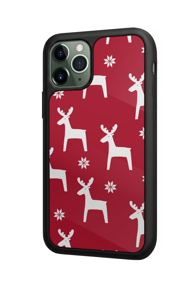 iPhone 11 Pro Uyumlu Yilbasi Christmas Tasarımlı Glossy Premium Kılıf