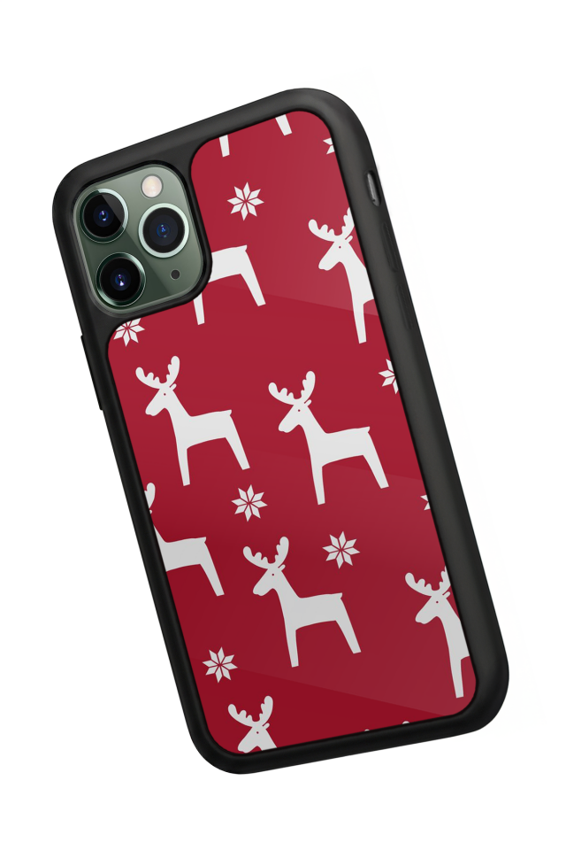 iPhone 11 Pro Uyumlu Yilbasi Christmas Tasarımlı Glossy Premium Kılıf