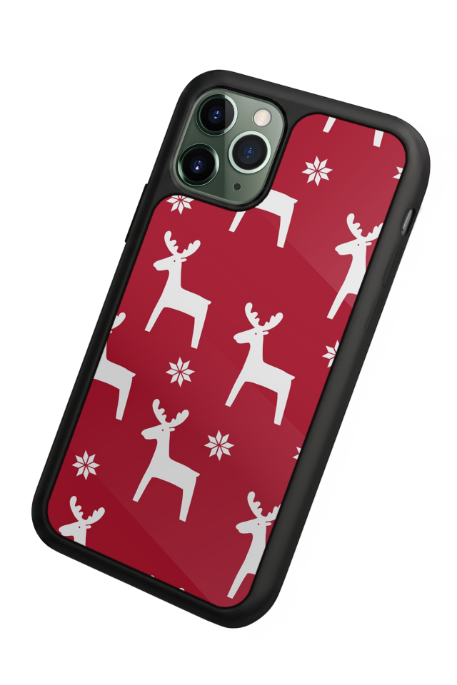iPhone 11 Pro Uyumlu Yilbasi Christmas Tasarımlı Glossy Premium Kılıf