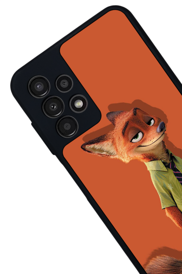 Samsung Galaxy A23 Uyumlu Zootropolis Tasarımlı Glossy Premium Kılıf