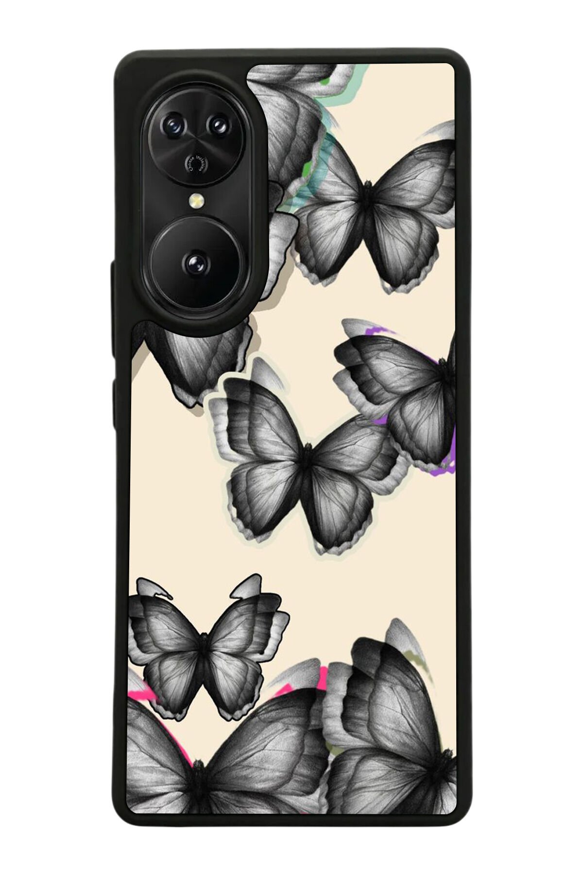 Reeder S19 Max Pro S EDGE Uyumlu Kelebek Tasarımlı Glossy Premium Kılıf