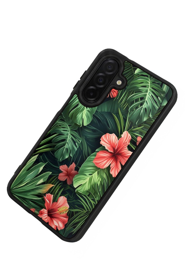 Samsung Galaxy A36 Uyumlu Botanik Tasarımlı Glossy Premium Kılıf