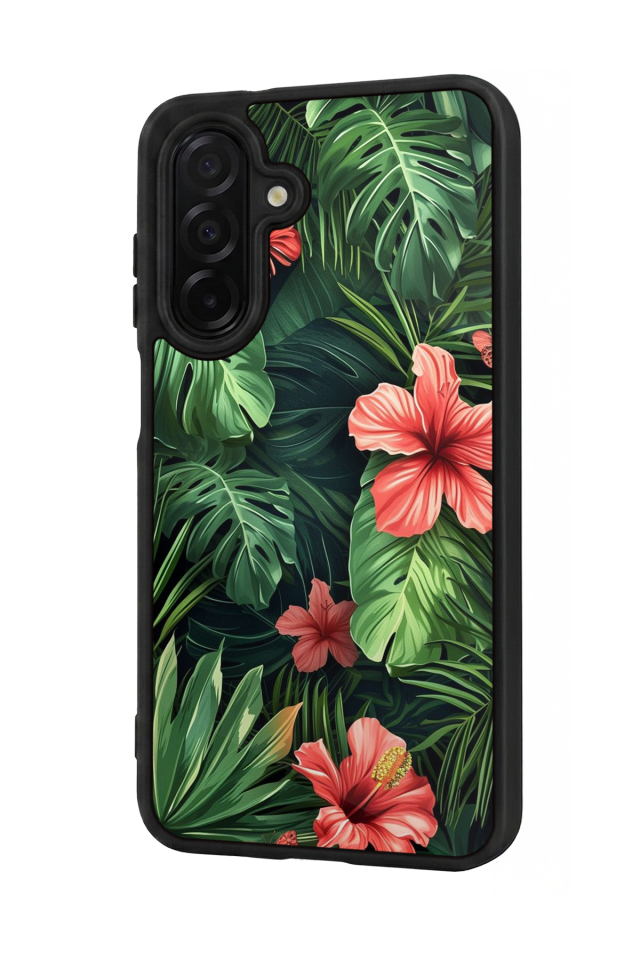 Samsung Galaxy A36 Uyumlu Botanik Tasarımlı Glossy Premium Kılıf