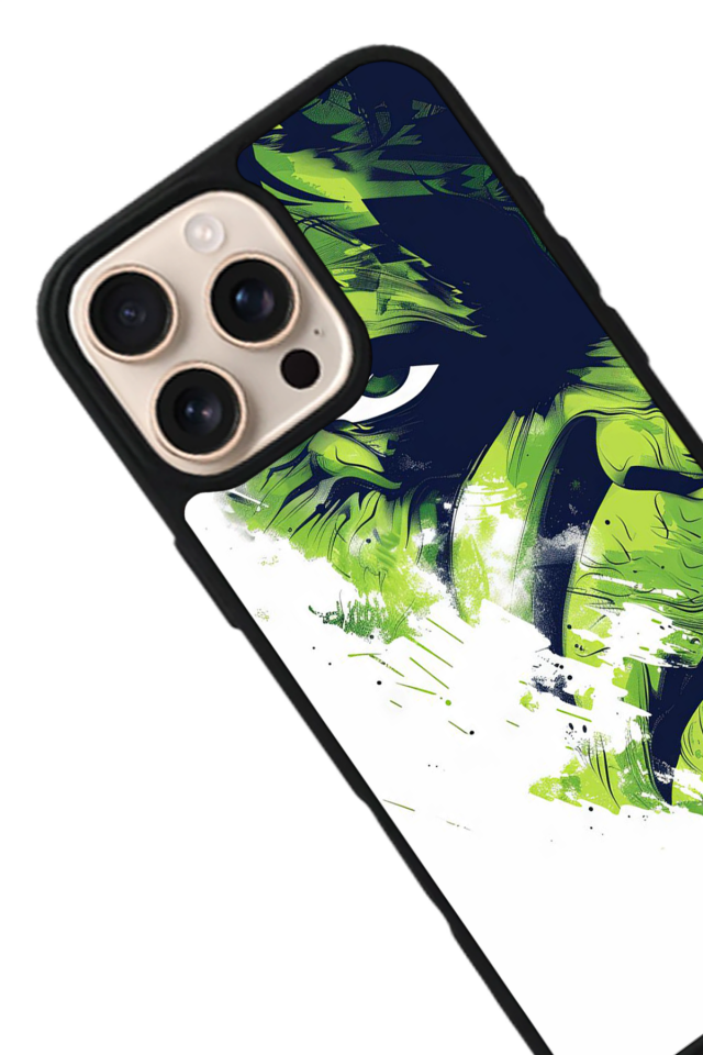 iPhone 16 Pro Max Uyumlu Hulk Tasarımlı Glossy Premium Kılıf