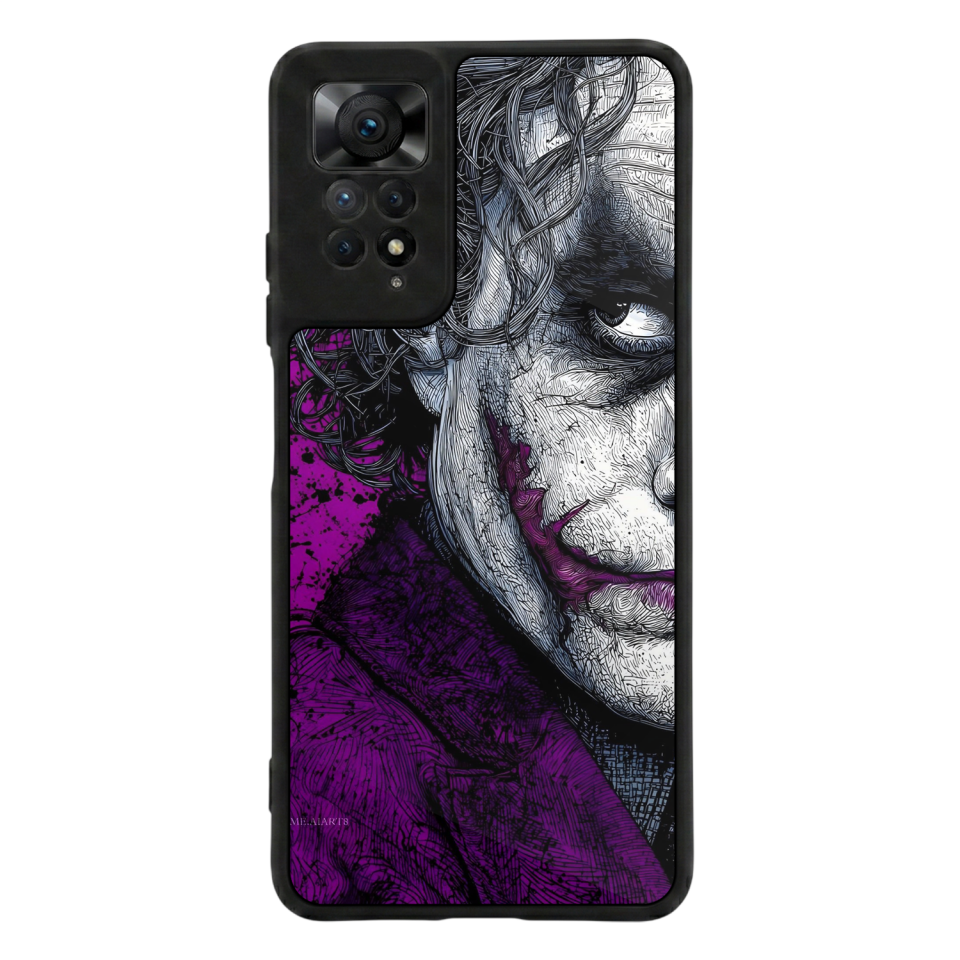 Xiaomi Redmi Note 12 Pro Uyumlu Joker Tasarımlı Glossy Premium Kılıf