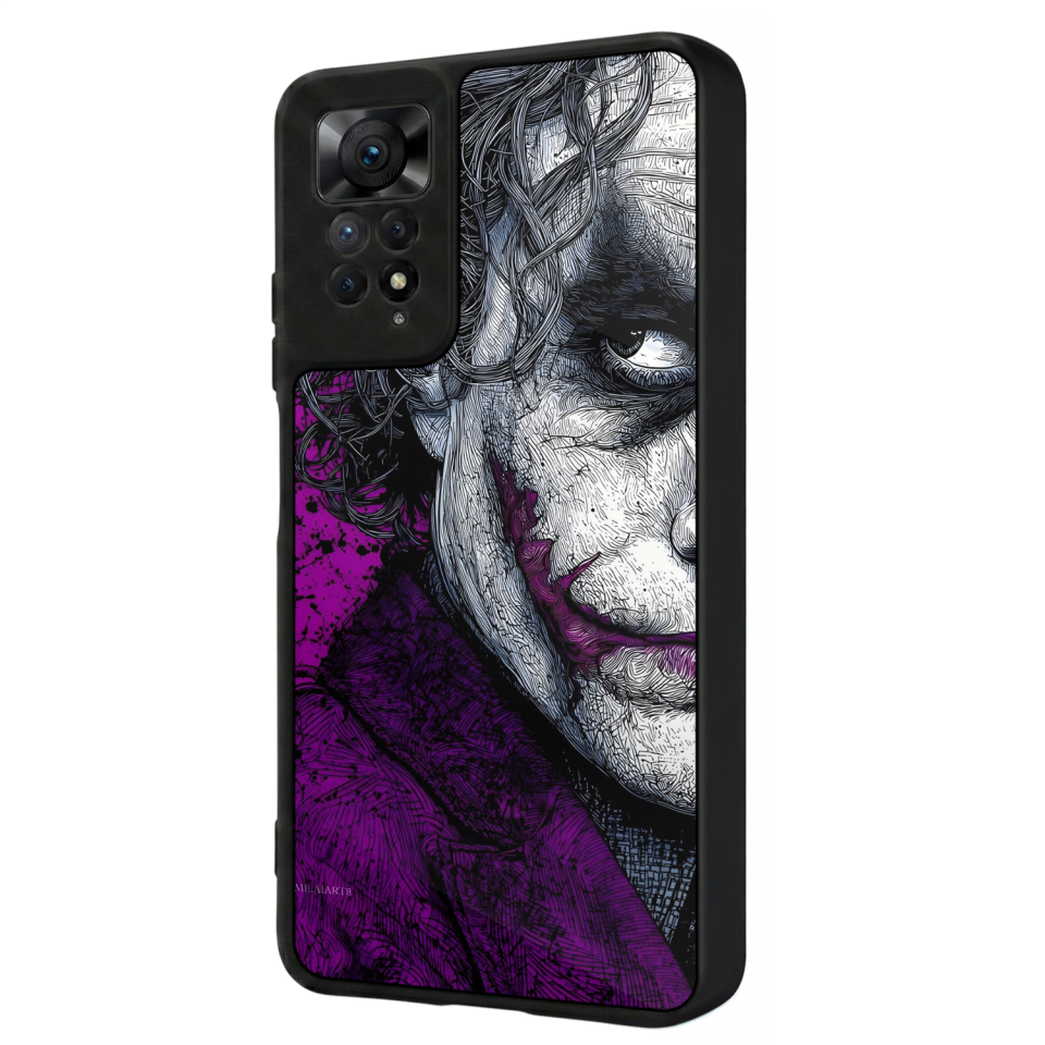 Xiaomi Redmi Note 12 Pro Uyumlu Joker Tasarımlı Glossy Premium Kılıf