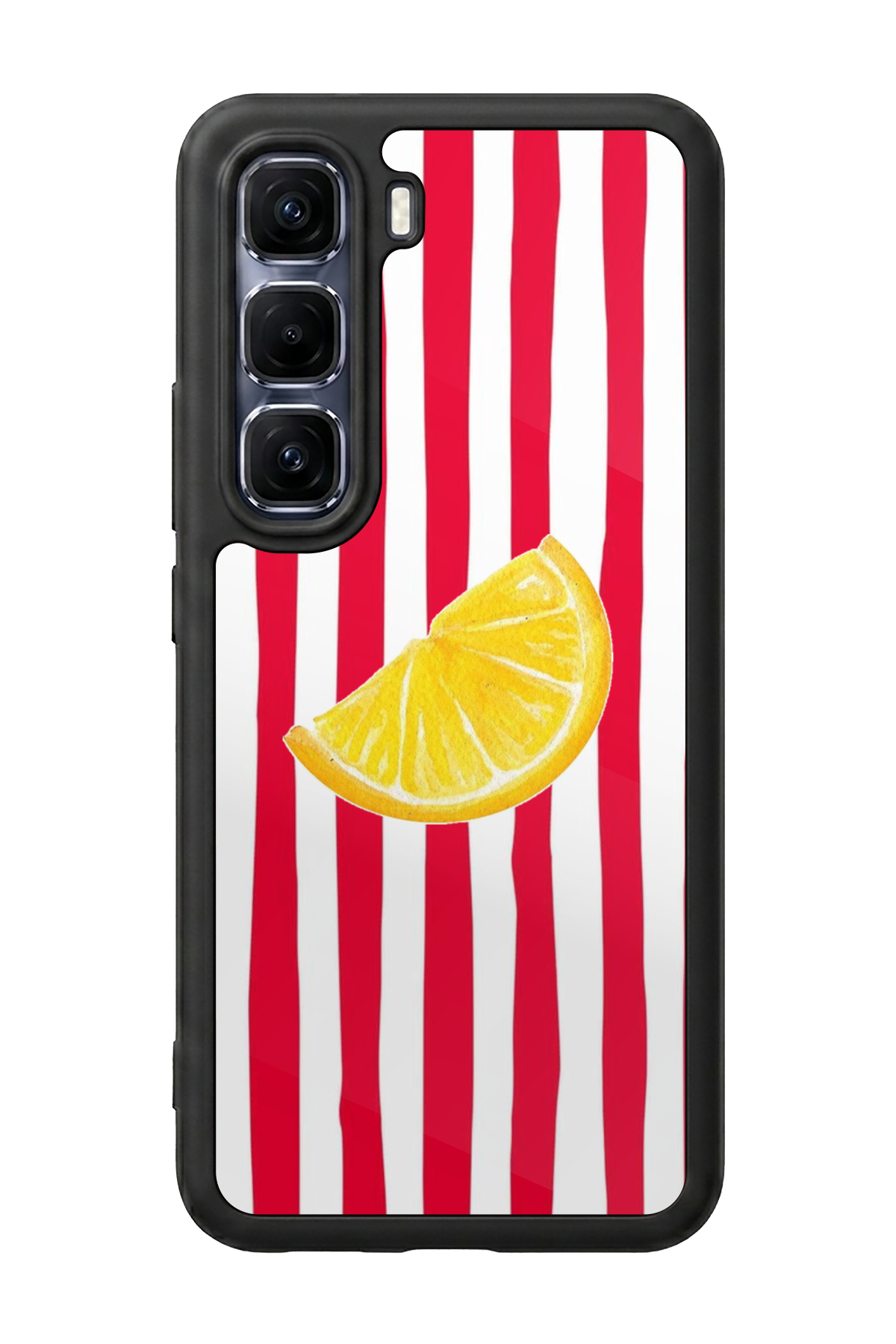 Infinix Hot 60 Pro Plus Uyumlu Limon Tasarımlı Glossy Premium Kılıf
