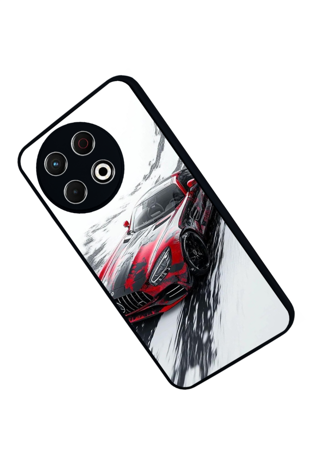 Tecno Spark 30 Pro Uyumlu Mercedes Tasarımlı Glossy Premium Kılıf