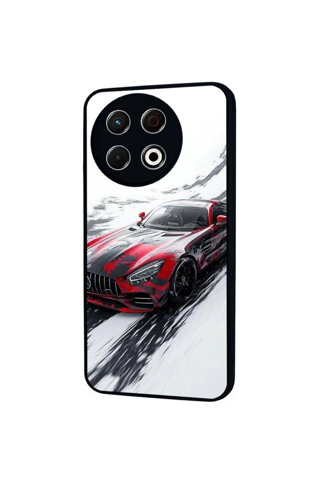 Tecno Spark 30 Pro Uyumlu Mercedes Tasarımlı Glossy Premium Kılıf