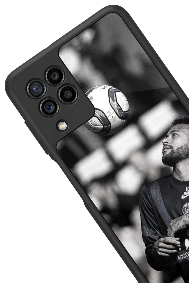 Samsung Galaxy M32 Uyumlu Neymar Tasarımlı Glossy Premium Kılıf