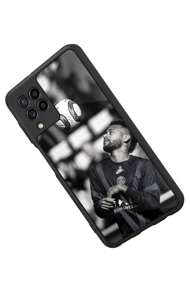 Samsung Galaxy M32 Uyumlu Neymar Tasarımlı Glossy Premium Kılıf