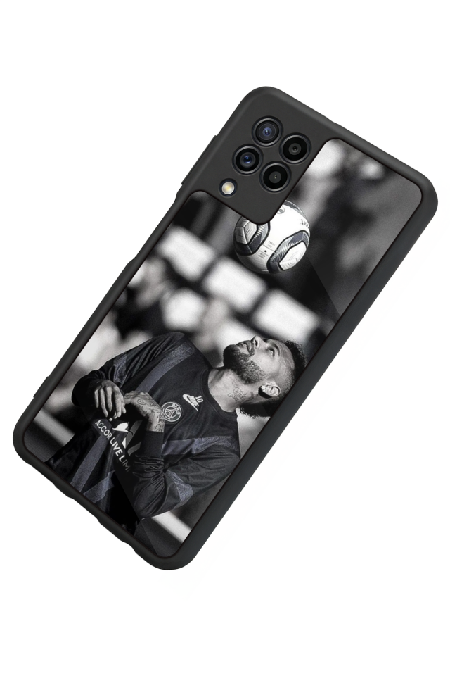 Samsung Galaxy M32 Uyumlu Neymar Tasarımlı Glossy Premium Kılıf