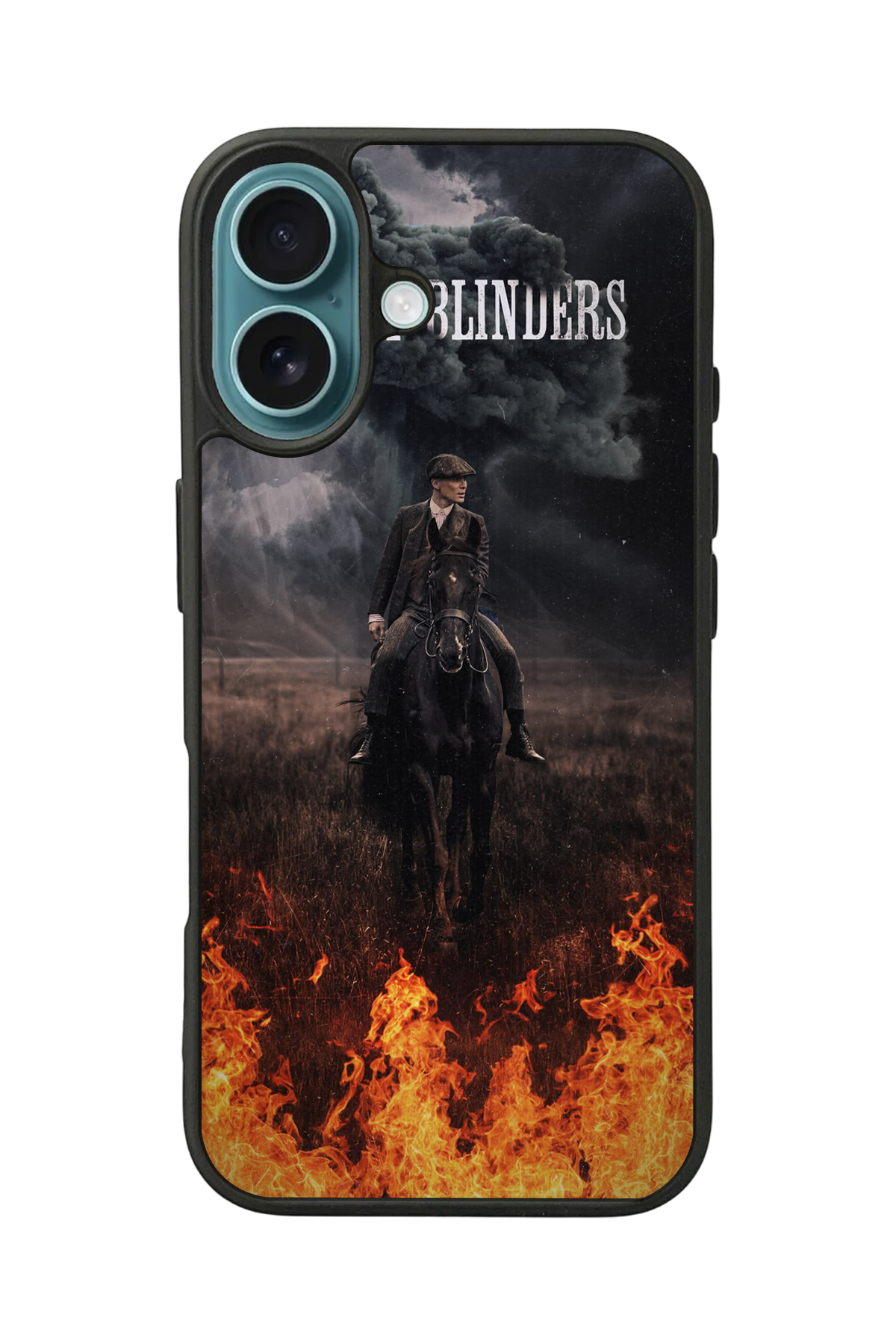 iPhone 16 Plus Uyumlu Peaky Blinders Tasarımlı Glossy Premium Kılıf