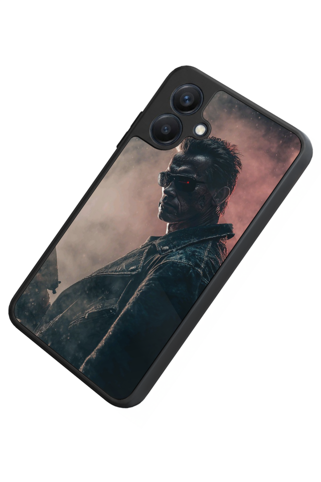 Samsung Galaxy A07 Uyumlu Terminator Tasarımlı Glossy Premium Kılıf