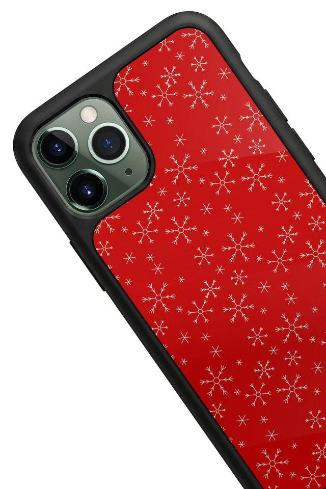iPhone 11 Pro Uyumlu Yilbasi Christmas Tasarımlı Glossy Premium Kılıf