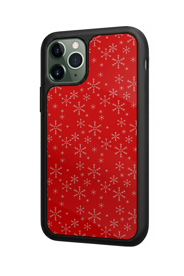 iPhone 11 Pro Uyumlu Yilbasi Christmas Tasarımlı Glossy Premium Kılıf