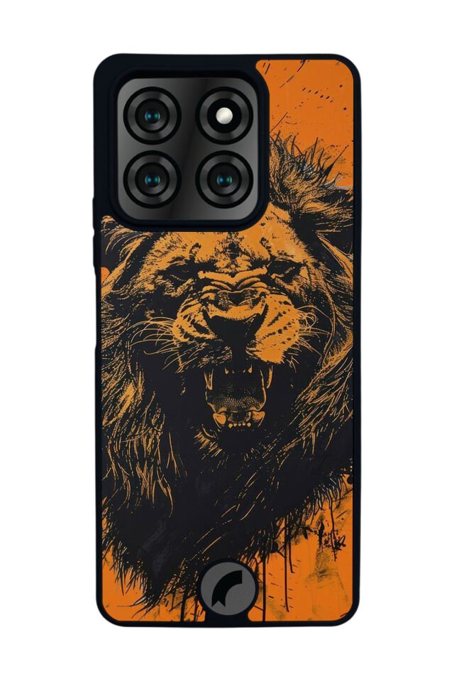 Reeder S71 Uyumlu Aslan Tasarımlı Glossy Premium Kılıf